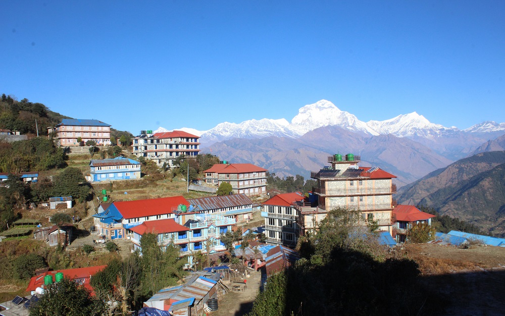पर्यटकीयस्थल घोडेपानी-पुनहिलमा साइकल मार्ग