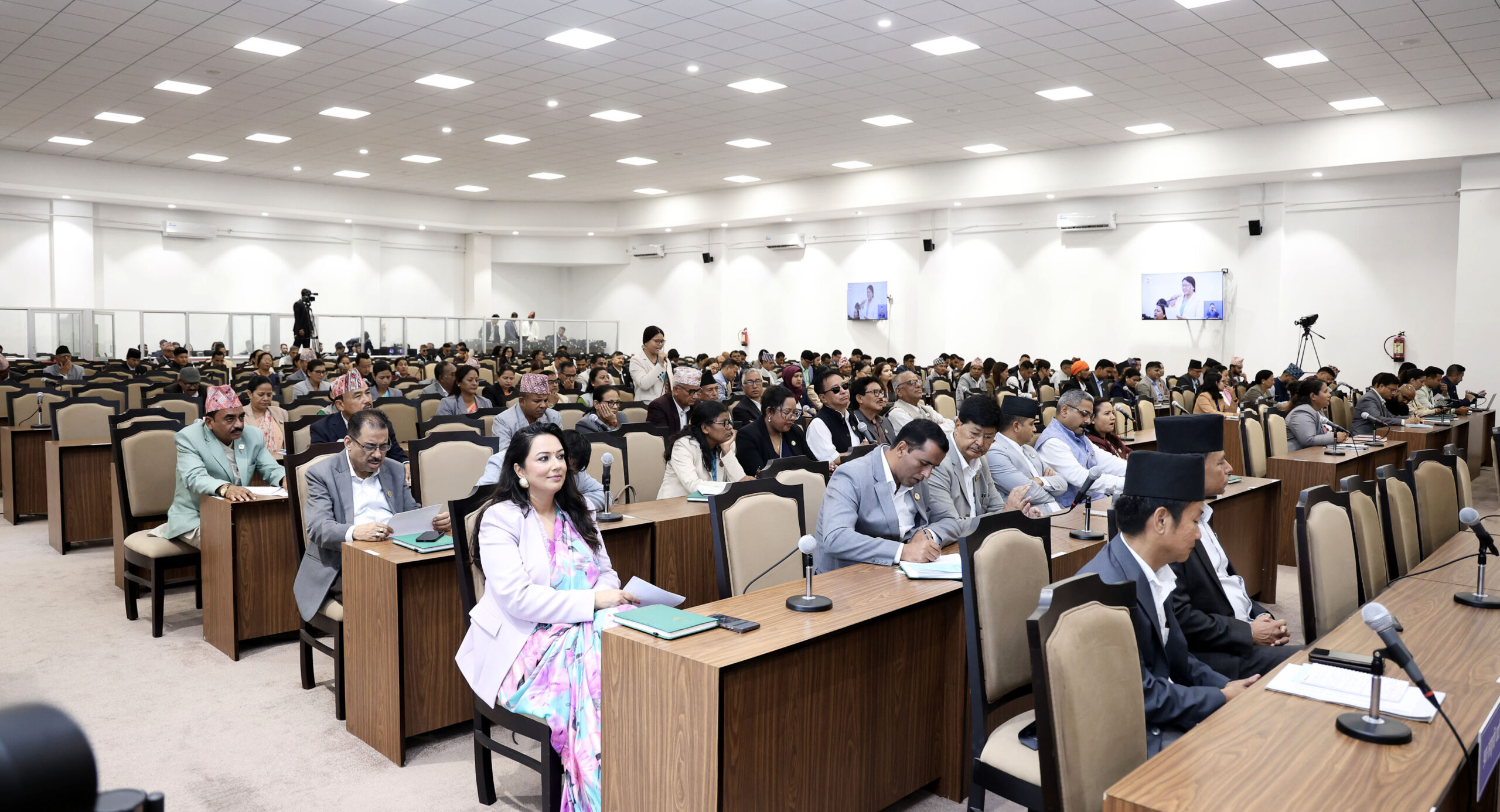 प्रतिनिधिसभा बैठक १५ मिनेटका लागि स्थगित