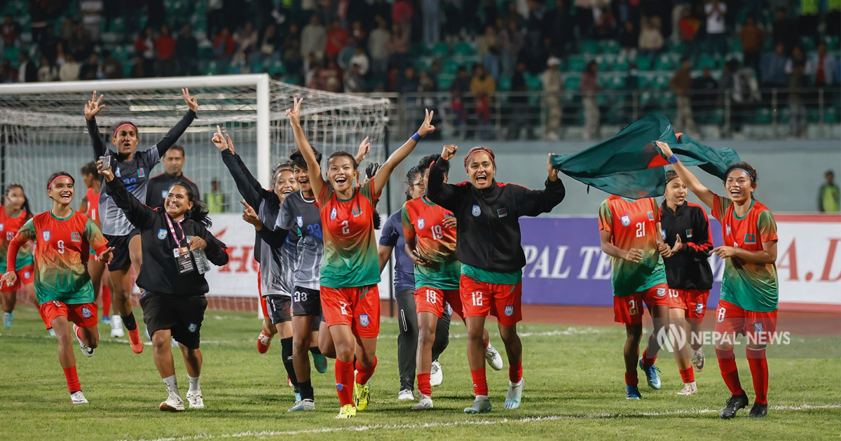 पहिले नेपाल अगाडि, अहिले बाङ्लादेश