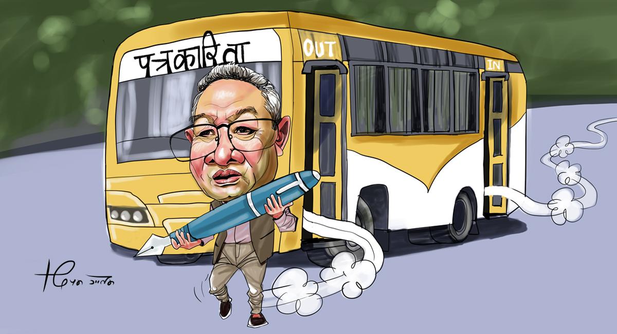 ‘हप इन एन्ड हप आउट’ पत्रकारिता