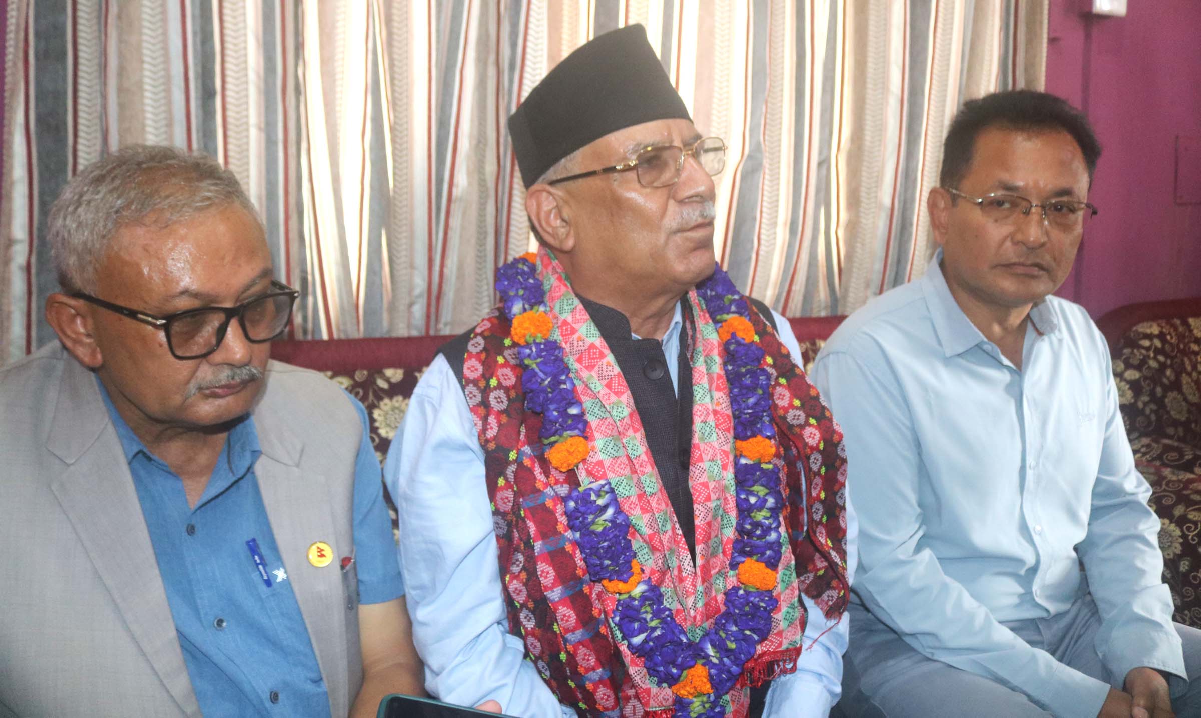 सीमा समस्या संवादबाट समाधान गर्नुपर्छः अध्यक्ष दाहाल