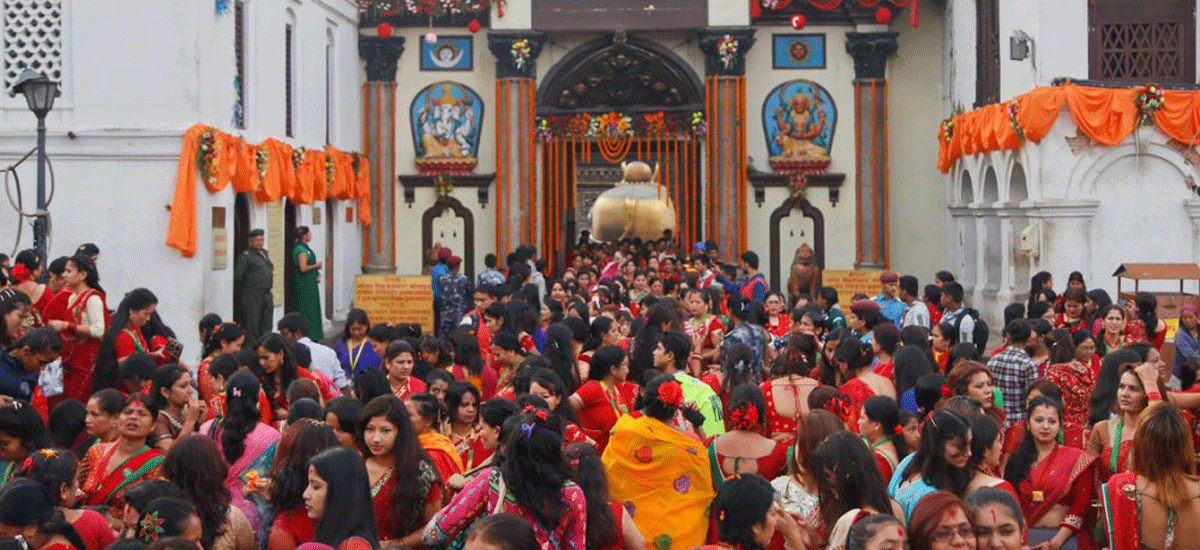 आज हरितालिका तीज मनाइँदै