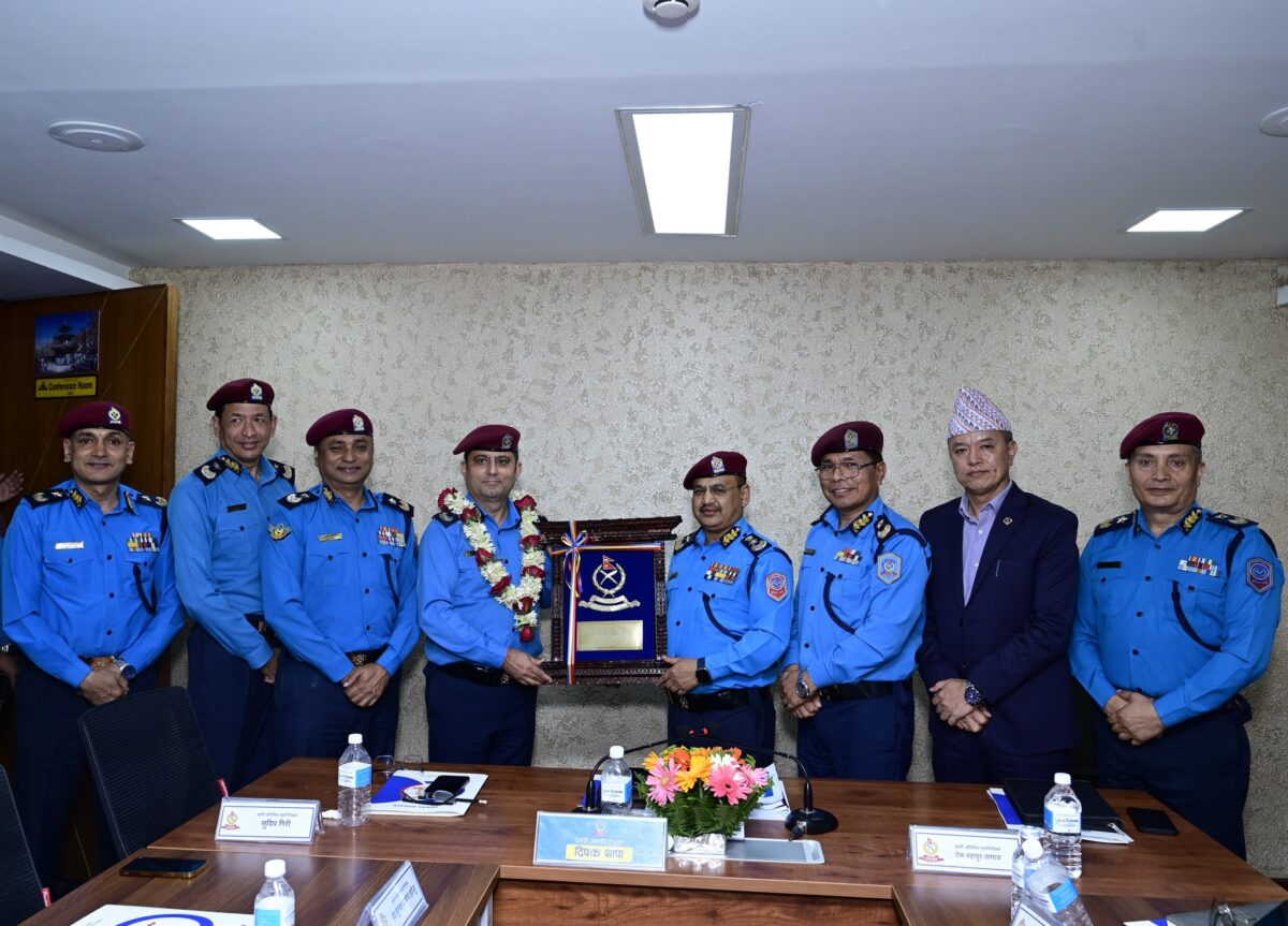 प्रहरी अतिरिक्त महानिरीक्षक शर्माको बिदाइ