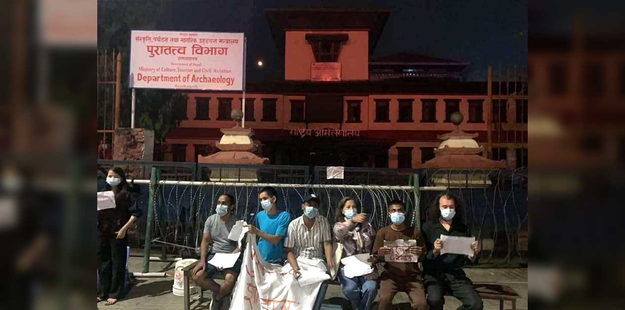 पुरातत्त्व विभाग जोगाउनेहरूलाई सलाम!