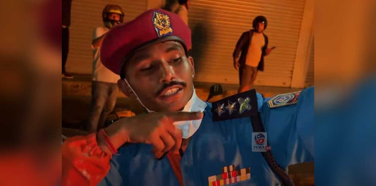 एसपीको बर्दी लुटेको आरोपमा एक पक्राउ