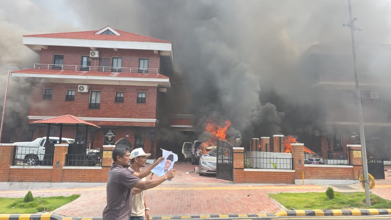 मन्त्री आवासको प्रारम्भिक क्षति विवरण सङ्कलन सुरु