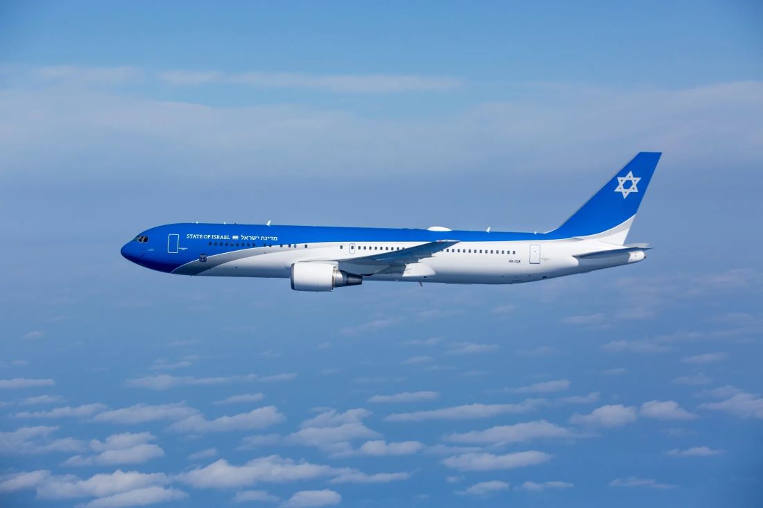 नेतन्याहूको विमान अनौठो हवाइ मार्ग प्रयोग गर्दै न्यूयोर्क प्रस्थान