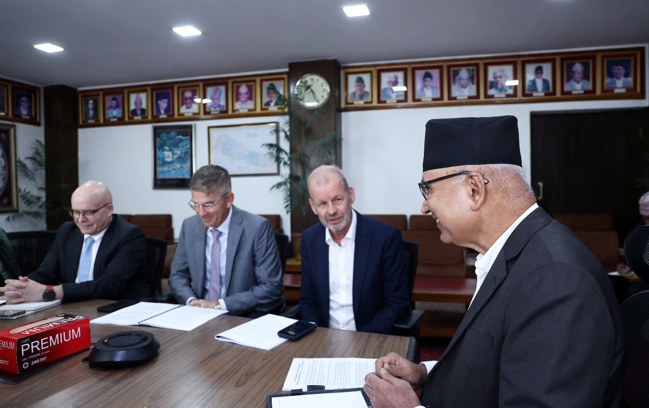 अर्थमन्त्री पौडेल र विश्‍व बैंकका उपाध्यक्ष जुटबीच शिष्टाचार भेट