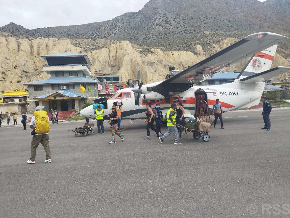 प्रभावित पोखरा-जोमसोम हवाई सेवा सञ्चालन