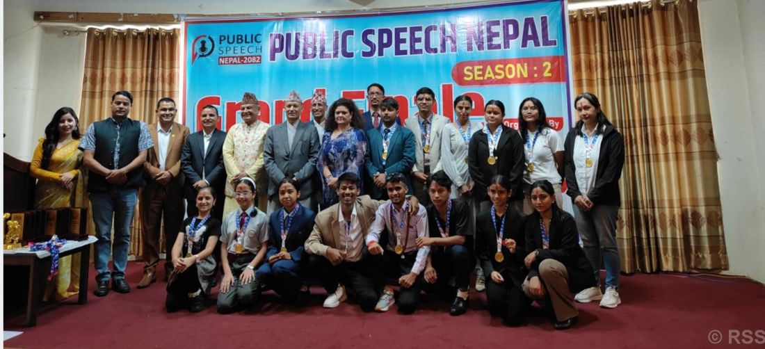 ‘पब्लिक स्पिच नेपाल’को विजेता जाजरकोटका दिपक