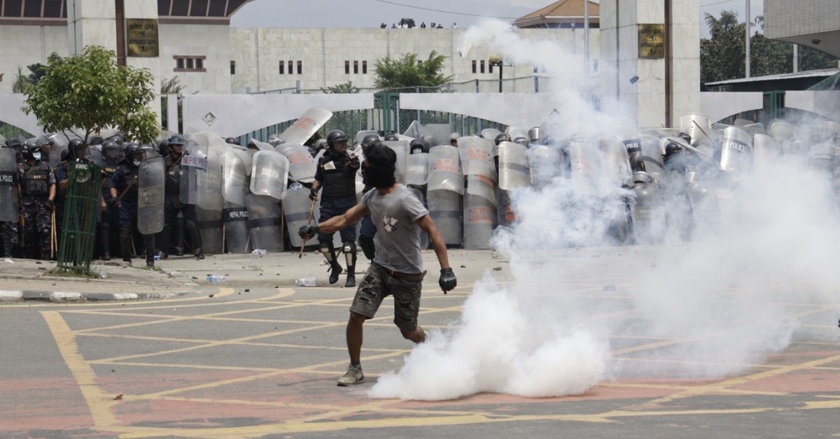 रणसंग्राम काठमाडौं, जेनजी प्रदर्शनकारीमाथि अन्धाधुन्ध गोली प्रहार