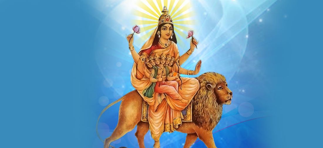 आज विधिपूर्वक स्कन्दमाताको पूजाआराधना गरियो