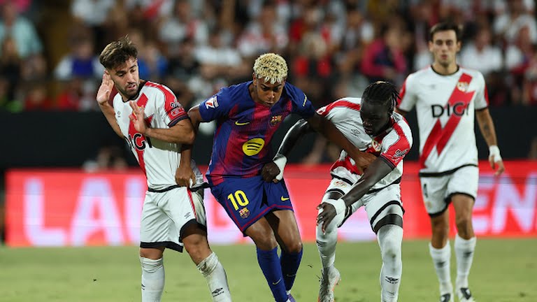 बार्सिलोना र रायो भालेकानोसको खेल १–१ बराबरीमा रोकियो