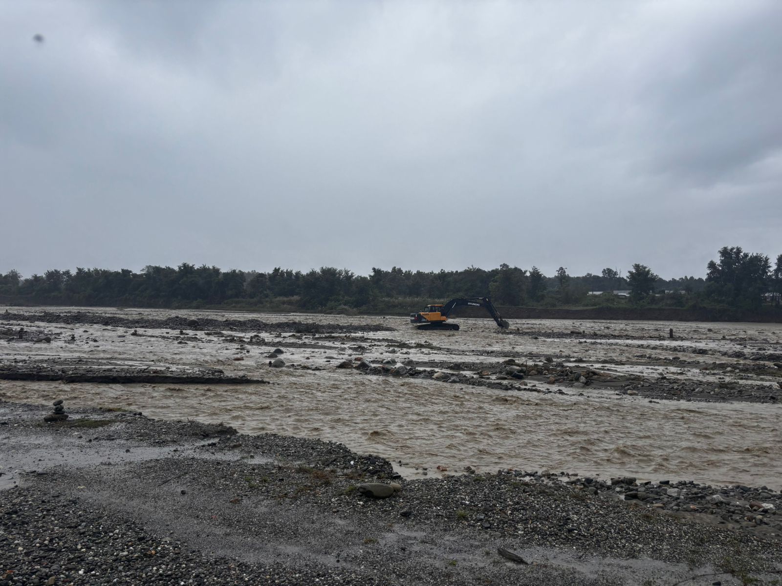 विराटनगरमा केशलिया र सिंघिया खोलाको बाढी बस्तीमा, ७५ घर अन्यत्रै सारियो