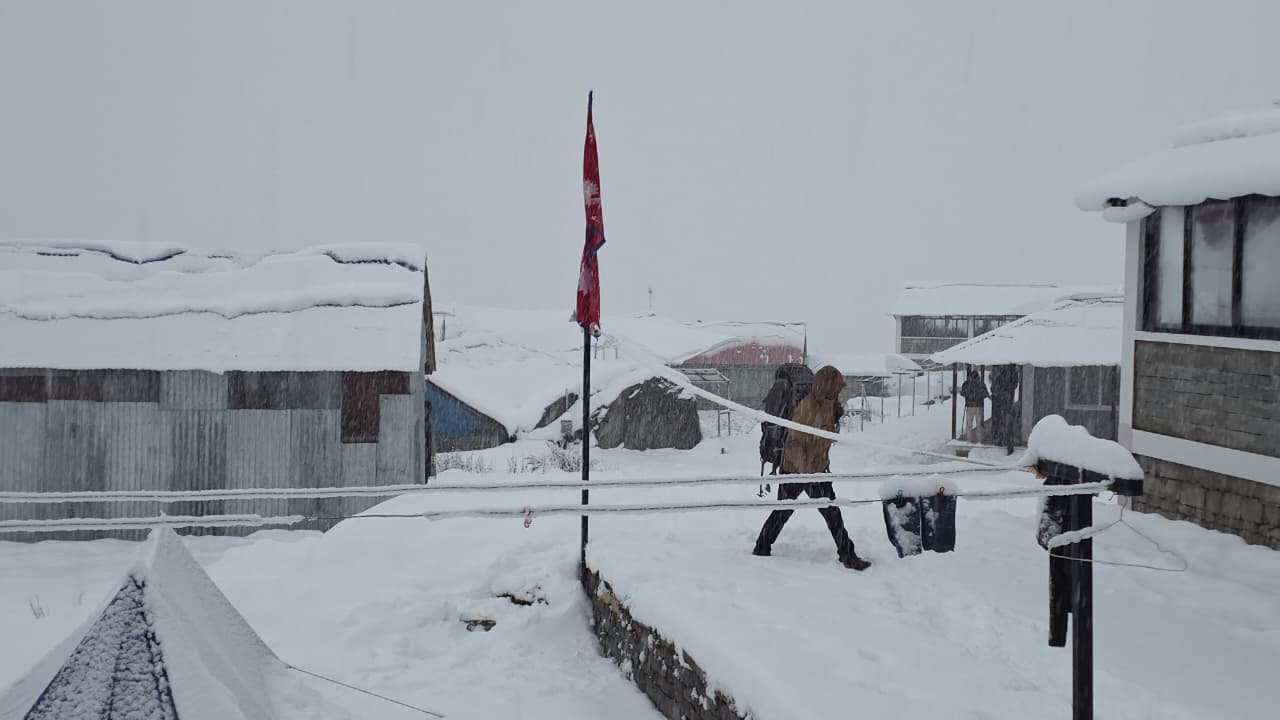 आज यी प्रदेशमा वर्षासहित हिमपात हुने