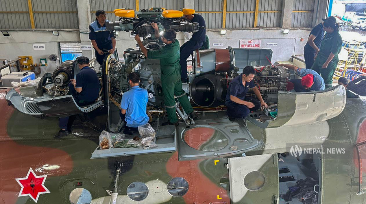 सेनाका दुई हेलिकोप्टर भारतमा दुई वर्षदेखि अलपत्र