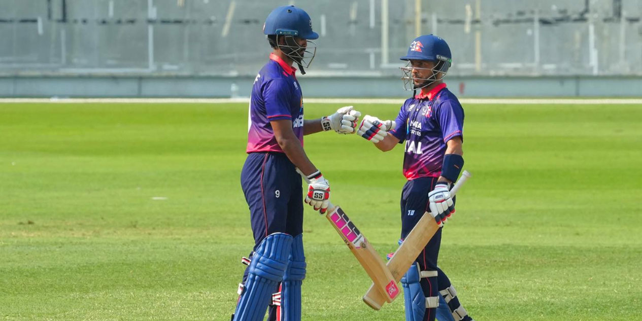 अमेरिकासँग नेपाल १०६ रनले पराजित