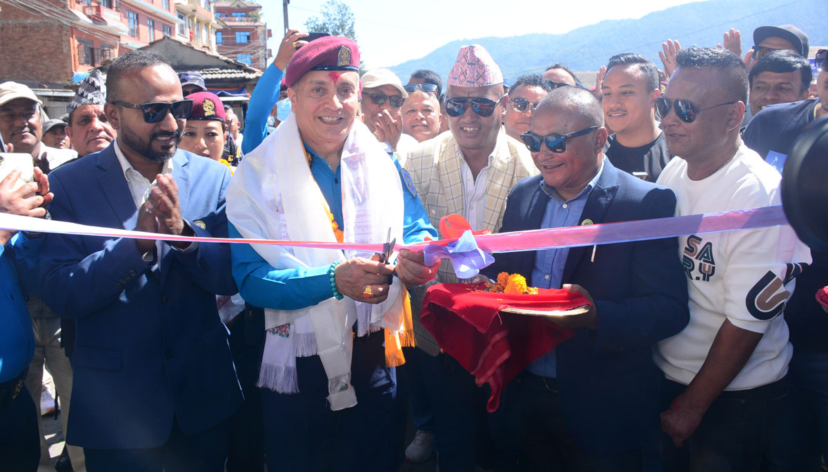 प्रहरी वृत्त जगातीको भवन पुनर्निर्माण, गरियो हस्तान्तरण