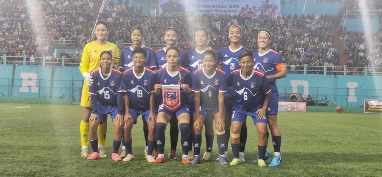 मैत्रीपूर्ण खेल : भारतसँगको पेनाल्टी सुटआउटमा नेपाल ३-० विजयी