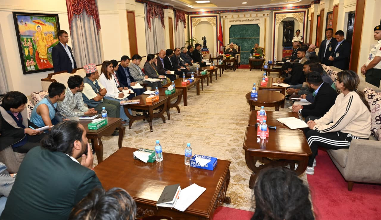 जेन-जीलाई राष्ट्रपतिको आग्रह- निर्वाचन सफल बनाऔं