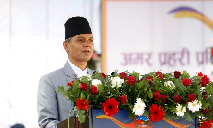 प्रहरीलाई समयानुकूल परिस्कृत गर्दै लैजानुपर्छ: गृहमन्त्री अर्याल