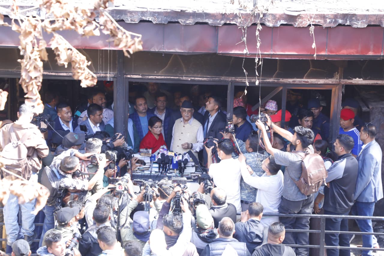 ओलीको आरोप- गृहमन्त्री अर्यालले दुस्मनी साँधे