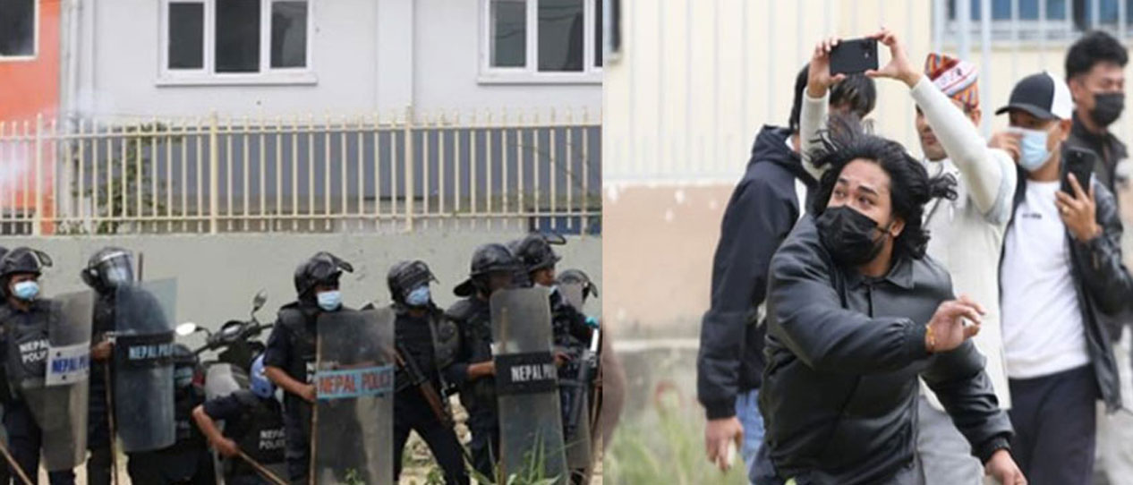 किस्ट अस्पतालमा मृतकका आफन्तद्वारा तोडफोड