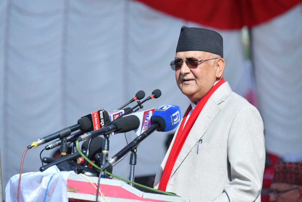 राजनीतिक दलसँग संवाद नगरी निर्वाचनको वातावरण बन्दैनः अध्यक्ष ओली