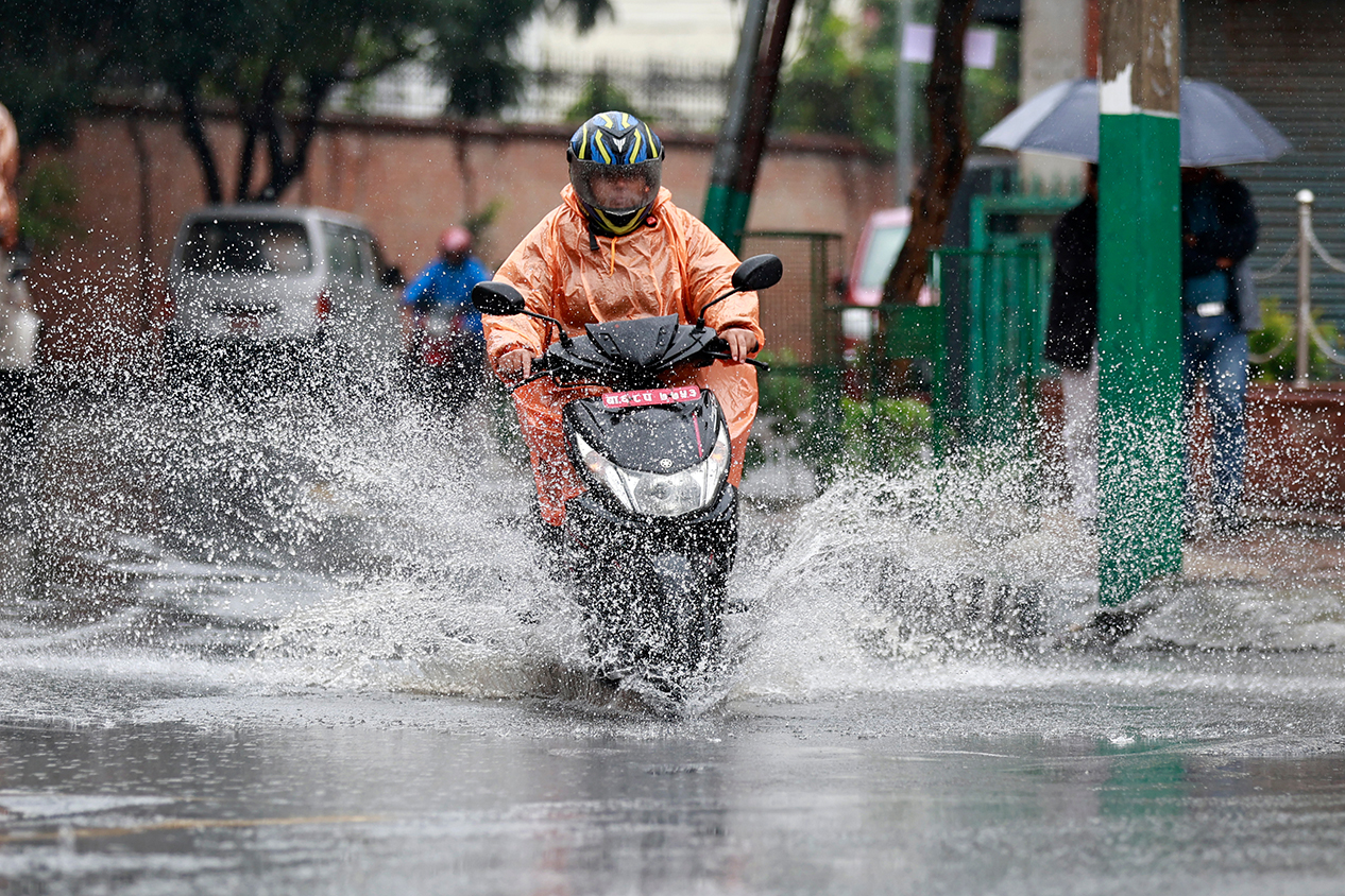 विराटनगरमा ११८.६ र झापाको शश्चिरेमा १४९.२ मिलिमिटर वर्षा