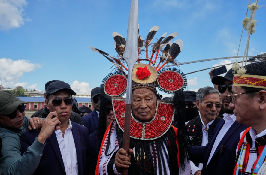 पाँच दशकपछि भारत फर्किए शीर्ष नागा विद्रोही नेता मुइवाह