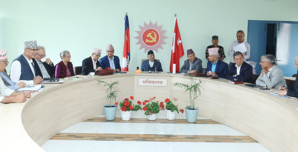 गुण्डुमा एमालेको सचिवालय बैठक बस्दै