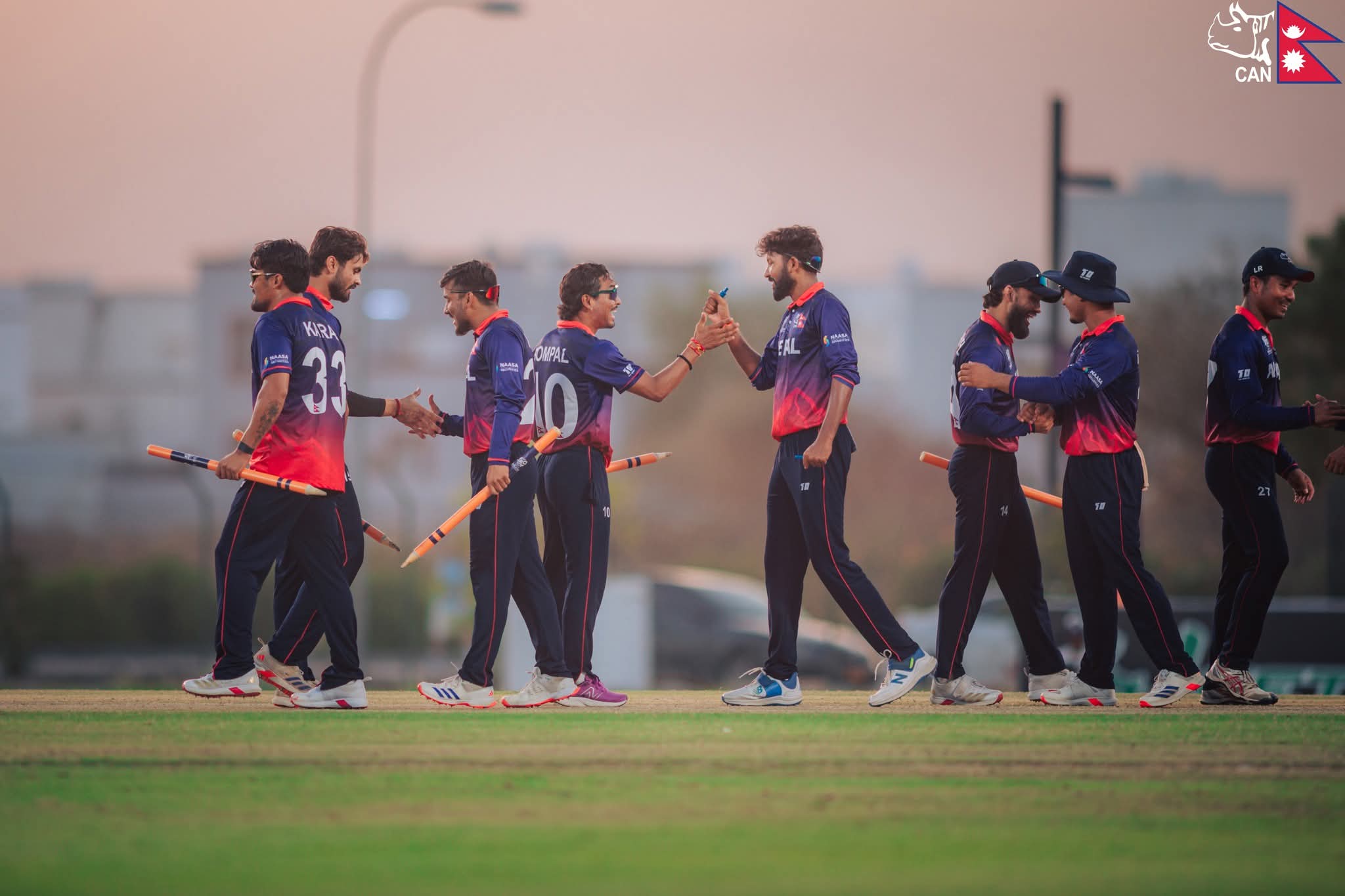 विश्वकप लिग-२ का शृंखलाका लागि १५ सदस्यीय नेपाली टोलीको घोषणा