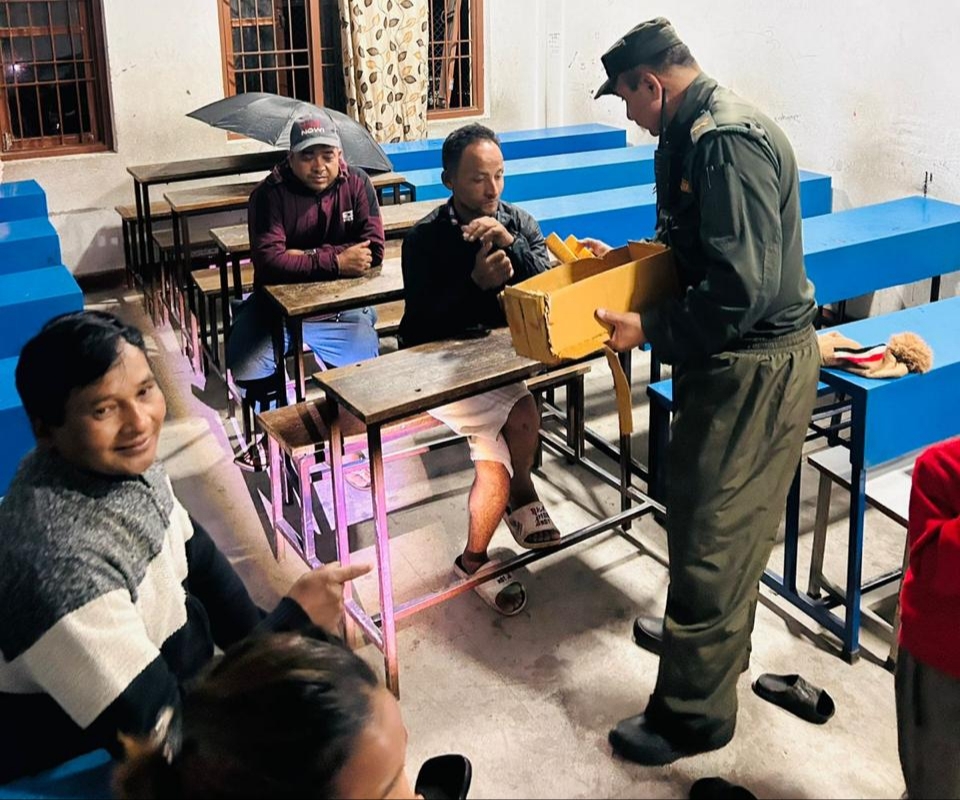 बाढी प्रभावितलाई काठमाडौं महानगरको आश्रय र राहत व्यवस्था