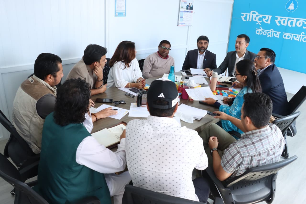 रास्वपा उच्च संवाद समिति संयोजकमा उपसभापति वाग्ले  