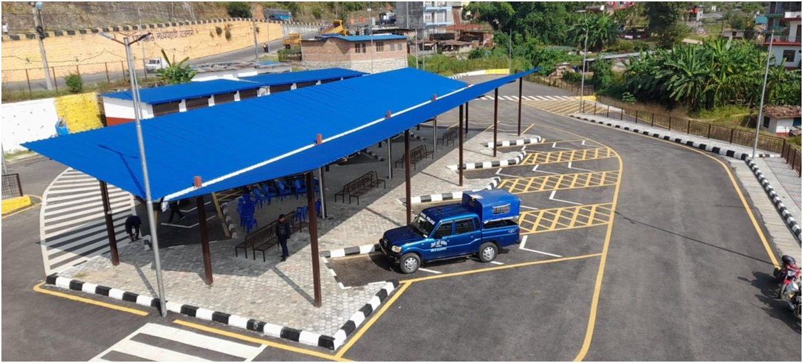 निर्माण सकिएको डेढ वर्षपछि कुश्मा बसपार्क सञ्चालनमा