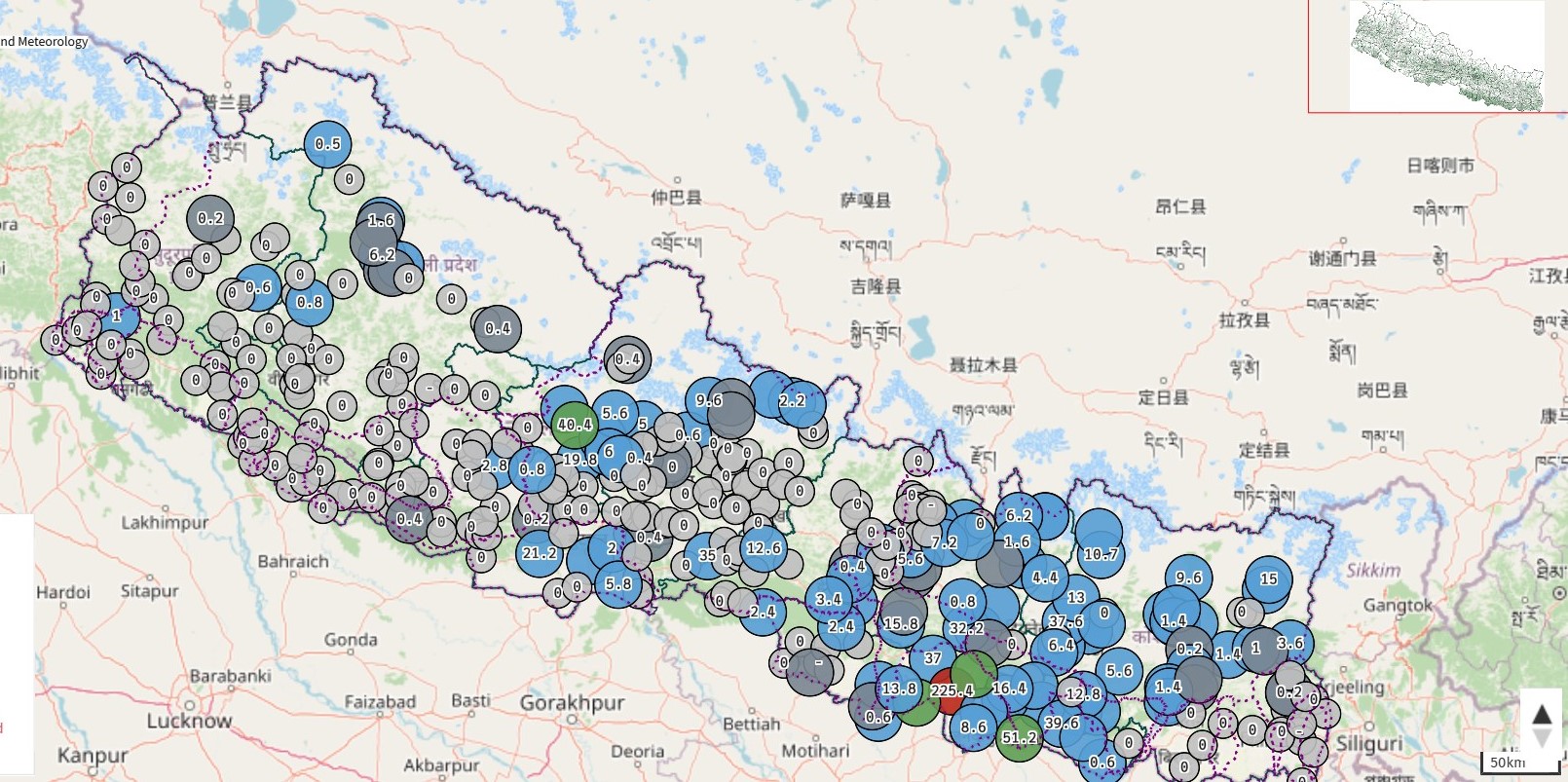 जल तथा मौसम विभागको चेतवानी : १७ जिल्लामा विशेष सतर्कता अपनाउनु