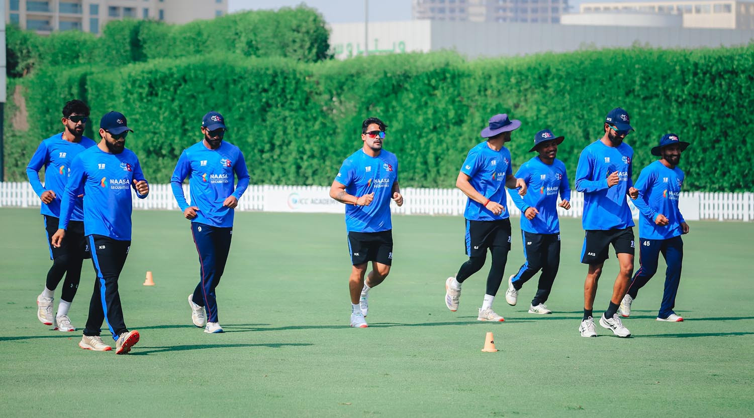 आइसीसी विश्वकप लिग २ : यूएई शृङ्खलाको पहिलो खेलमा आइतबार अमेरिकासँग भिड्दै नेपाल