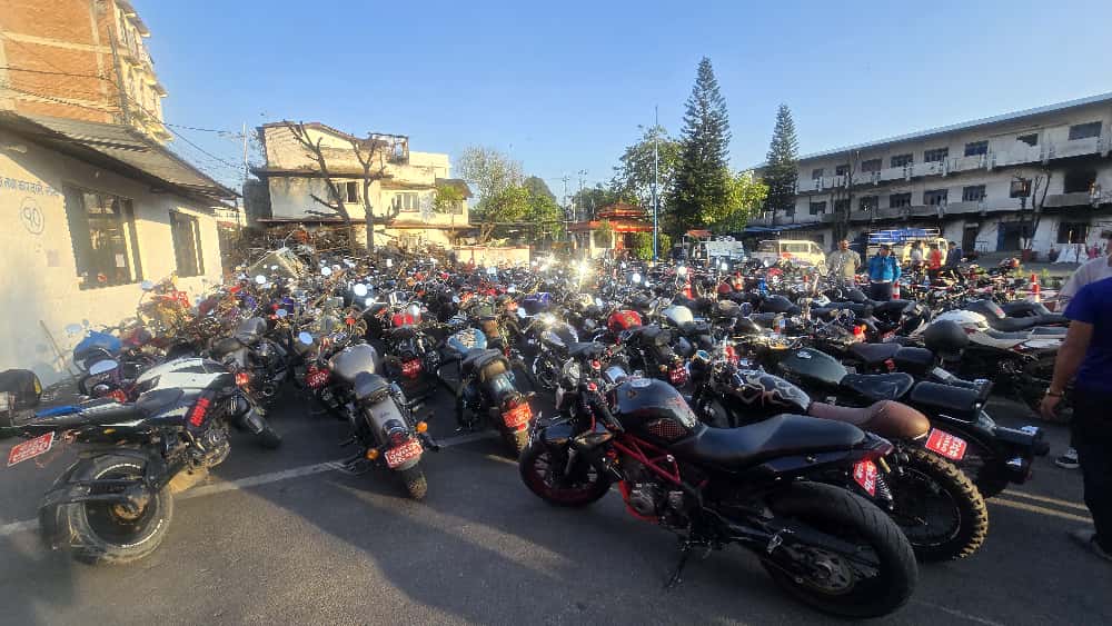 काठमाडौँ उपत्यकामा स्वरुप परिर्वतन गरिएका २७५ बाइक नियन्त्रणमा