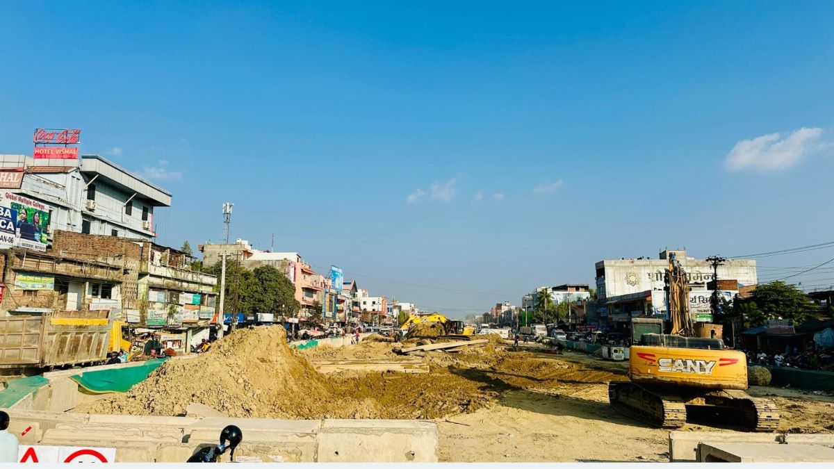 लहानमा रोकिएको ‘ओभरपास’ निर्माण सुरु