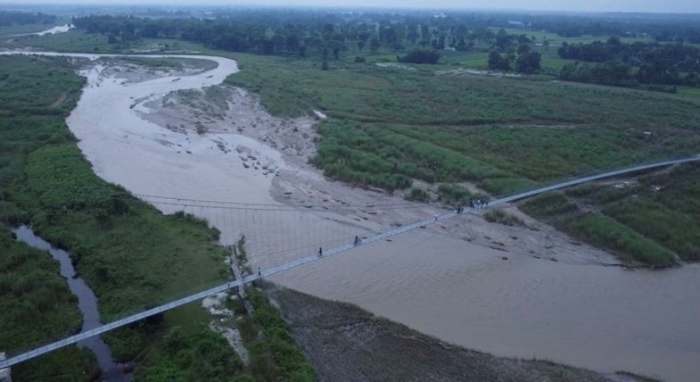 निन्दा खोलामा ‘मल्टिस्पान’ पुल निर्माण