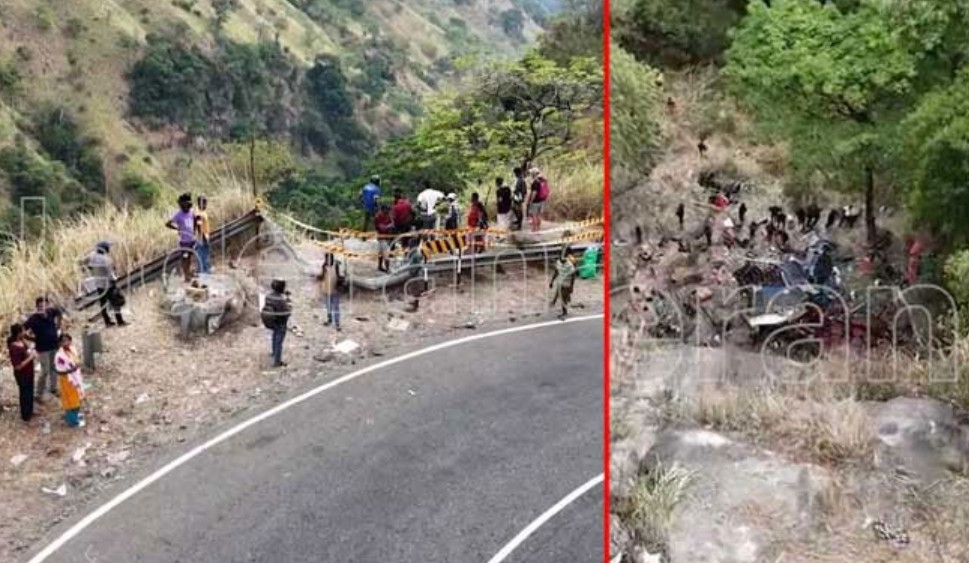 श्रीलङ्कामा जोखिमयुक्त पहाडी सडकमा ५० किलोमिटर सुरक्षात्मक बार जडान गरिने