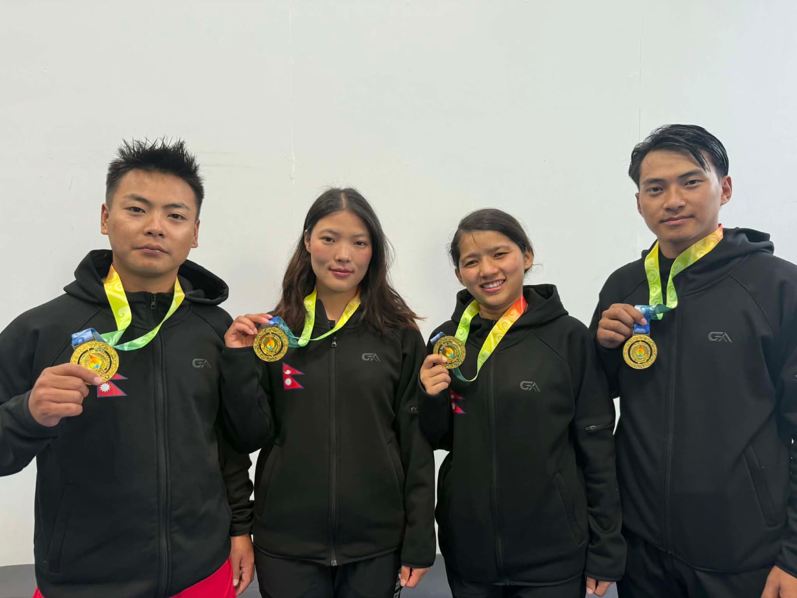 नेपाललाई ४ स्वर्ण