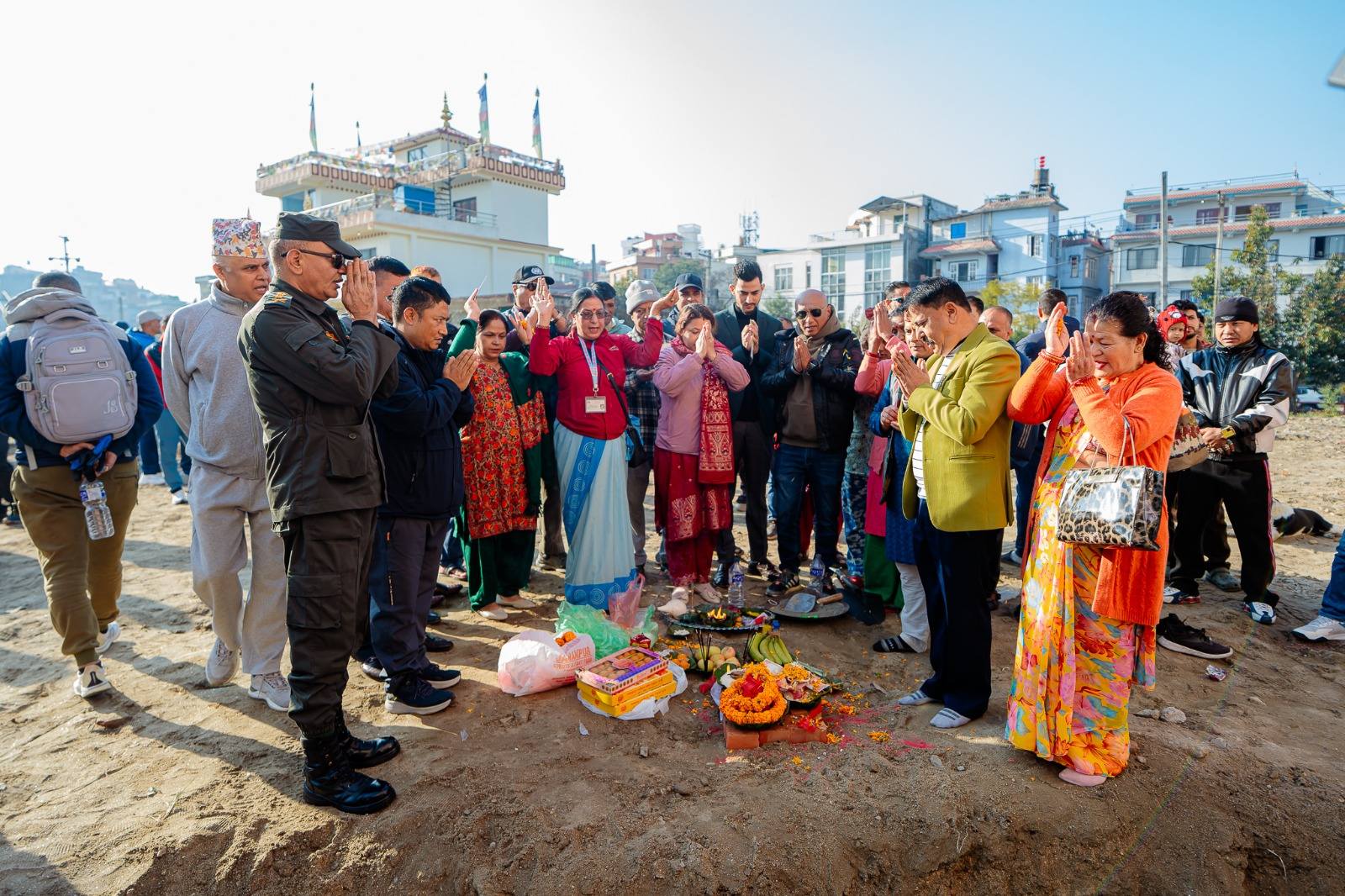 अतिक्रममुक्त ५ रोपनी १० आना जग्गामा स्पोर्टस पार्क निर्माण सुरु, आज शिलान्यास सम्पन्न