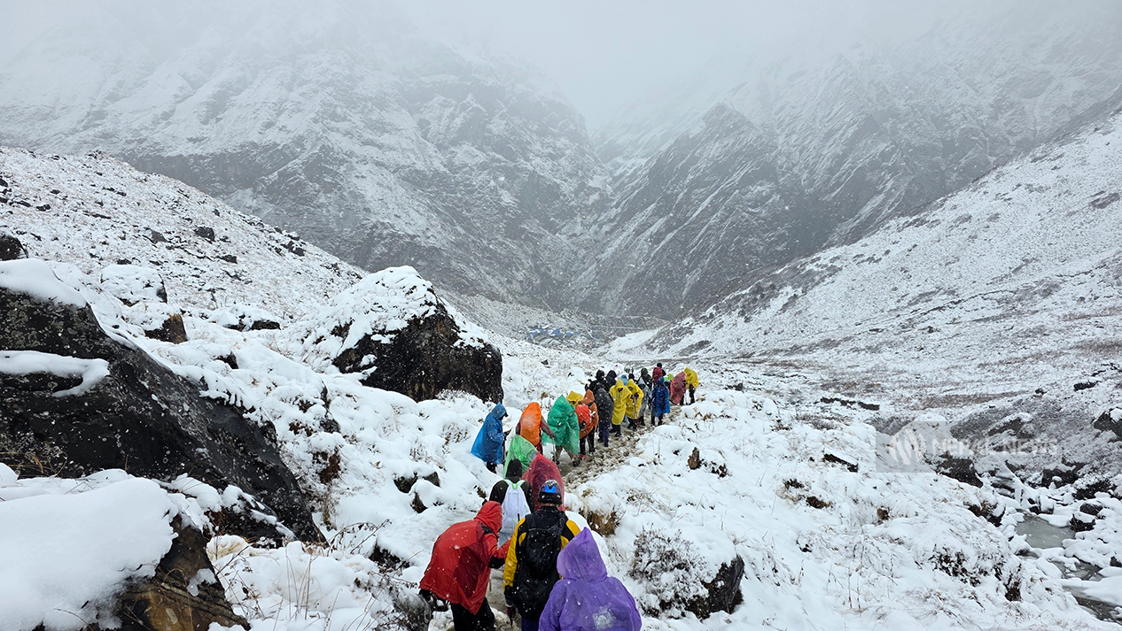 पूर्वतयारी नगर्दा ज्यान लिँदै पदयात्रा