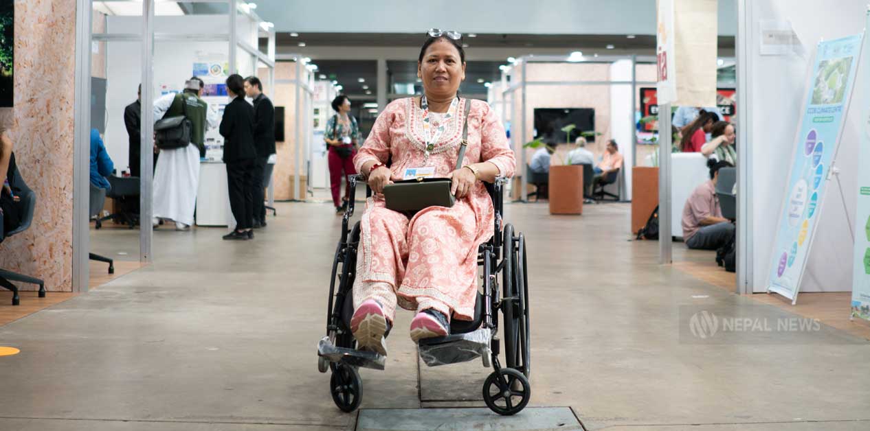 जलवायु छलफलमा अपांगताको विषय सधैँ किनारा
