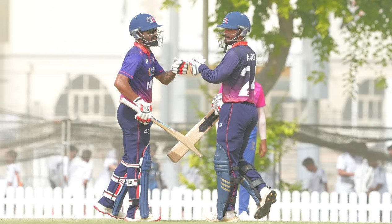 यूएईसँग नेपाल ४ विकेटले पराजित