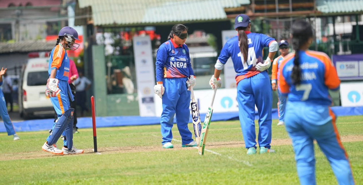 दृष्टिविहीन महिला टी-ट्वेन्टी विश्वकपको उपाधि भारतलाई, नेपाल ७ विकेटले पराजित