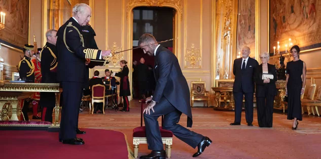 अब ‘सर डेभिड बेकम’