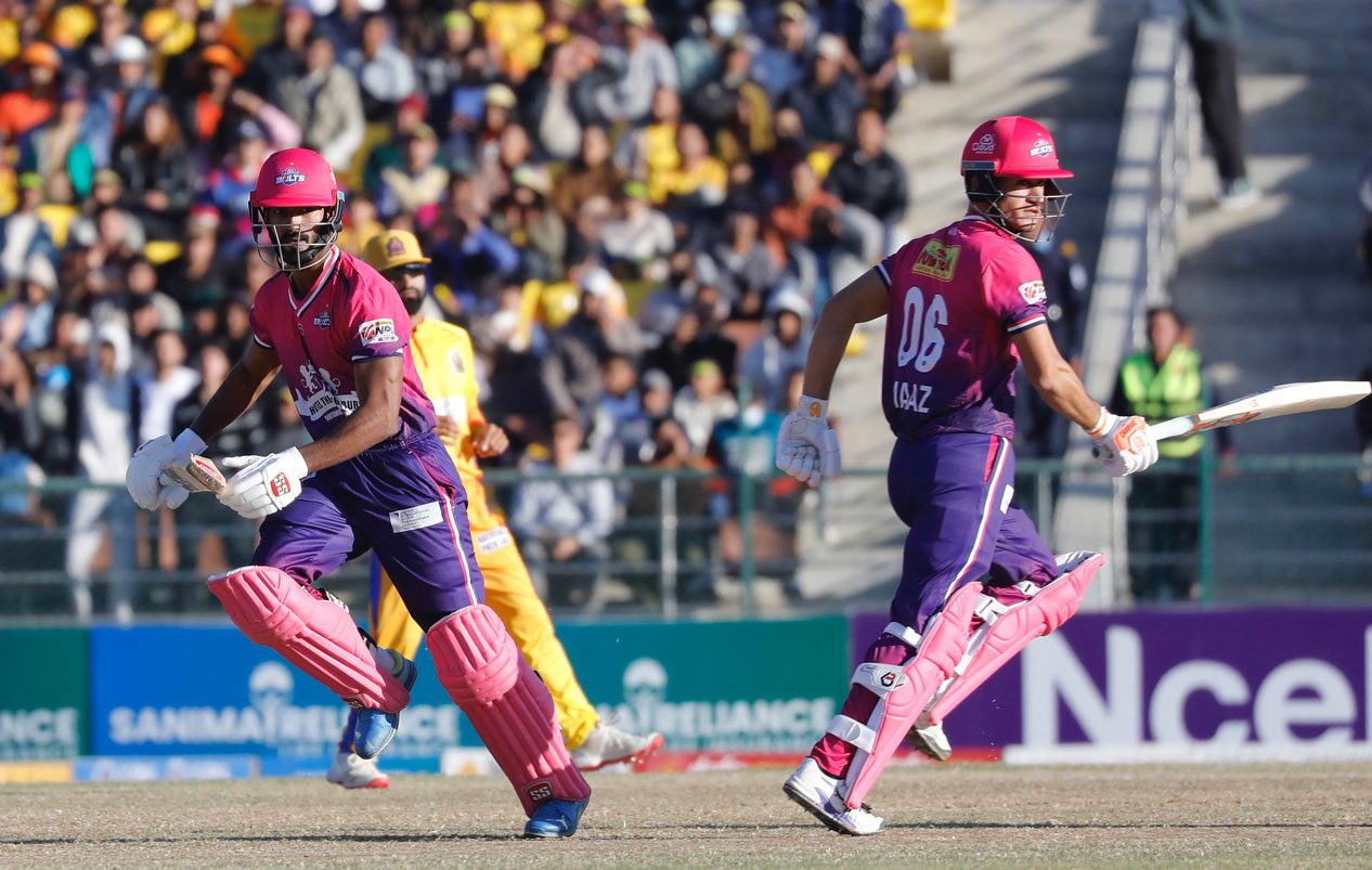 एनपीएलमा जनकपुरले सुदूरपश्चिमलाई दियो १४६ रनको लक्ष्य