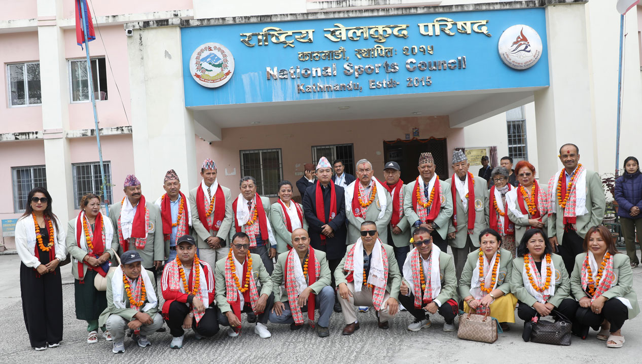 एथलेटिक्स टोली भारत प्रस्थान,